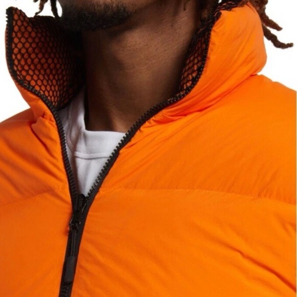 Connor McKnight Orange Puffer Jacket - Picture 11 of 11